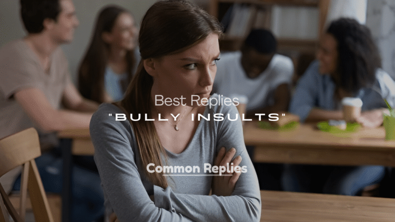 Bully Insults